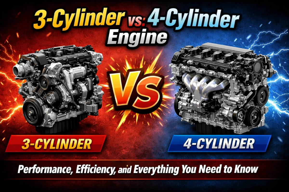 3-Cylinder vs 4-Cylinder Engine Comparison