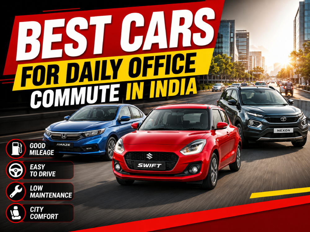 best cars for daily office commute India complete guide 2026