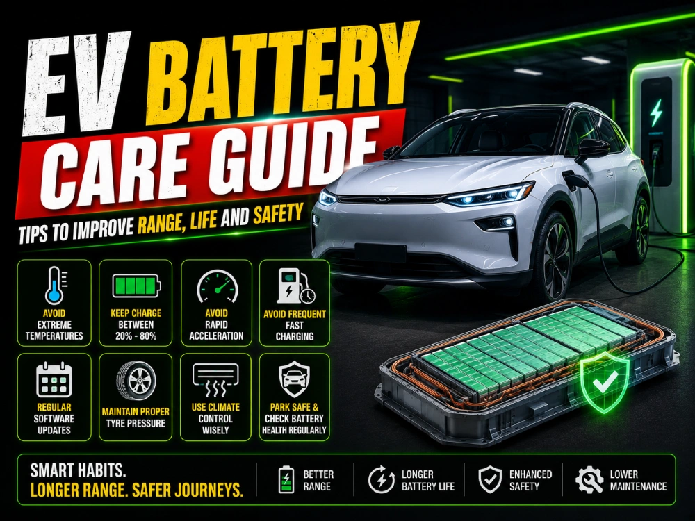 EV battery care guide tips to improve range and life