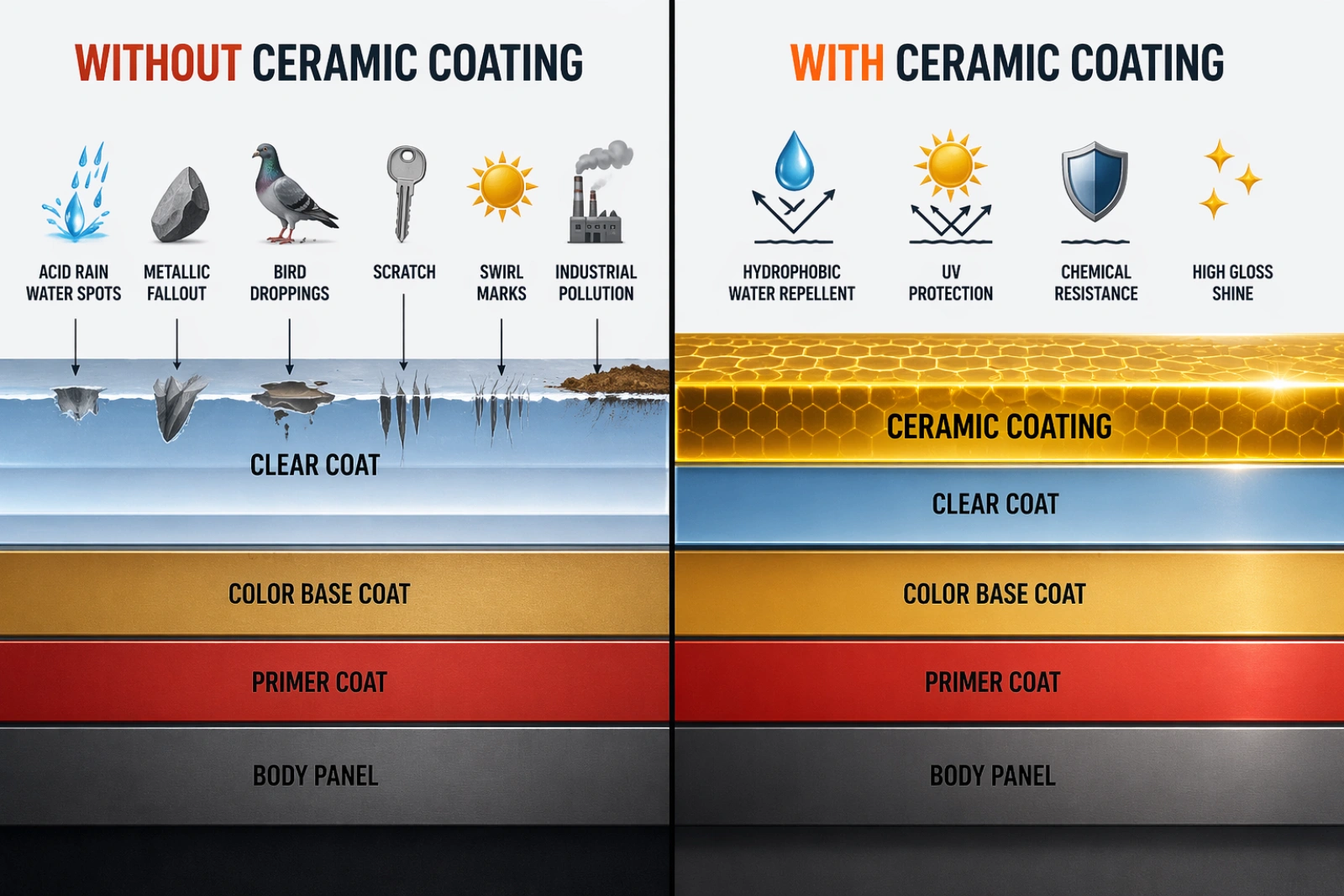 How Ceramic Coating Works