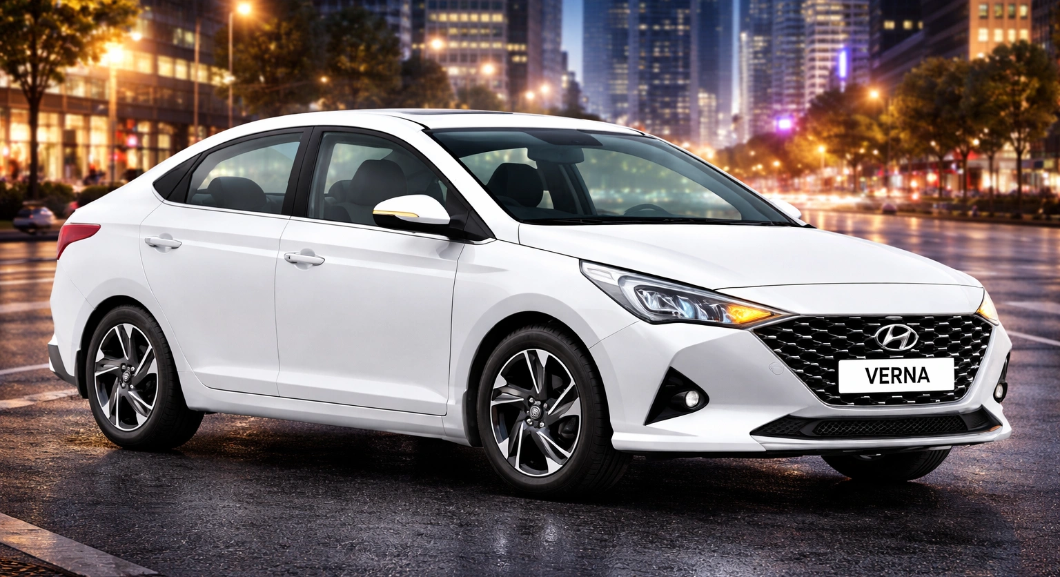 Hyundai Verna with 6 airbag