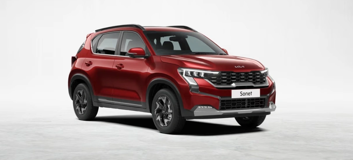 Kia Sonet with sunroof