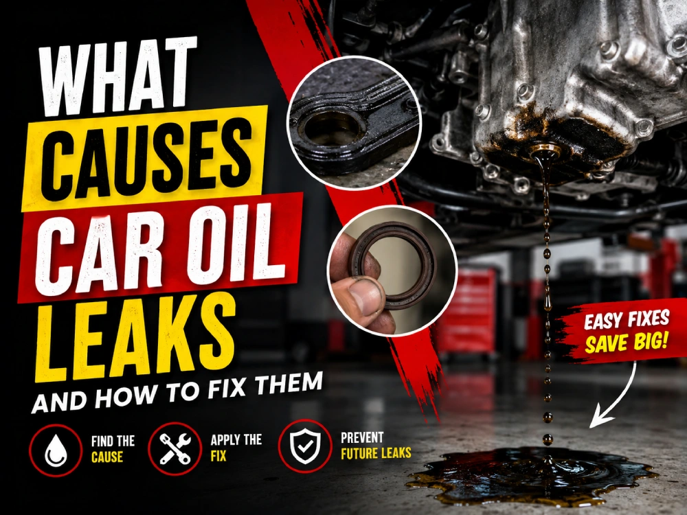What Causes Car Oil Leaks and How to Fix Them