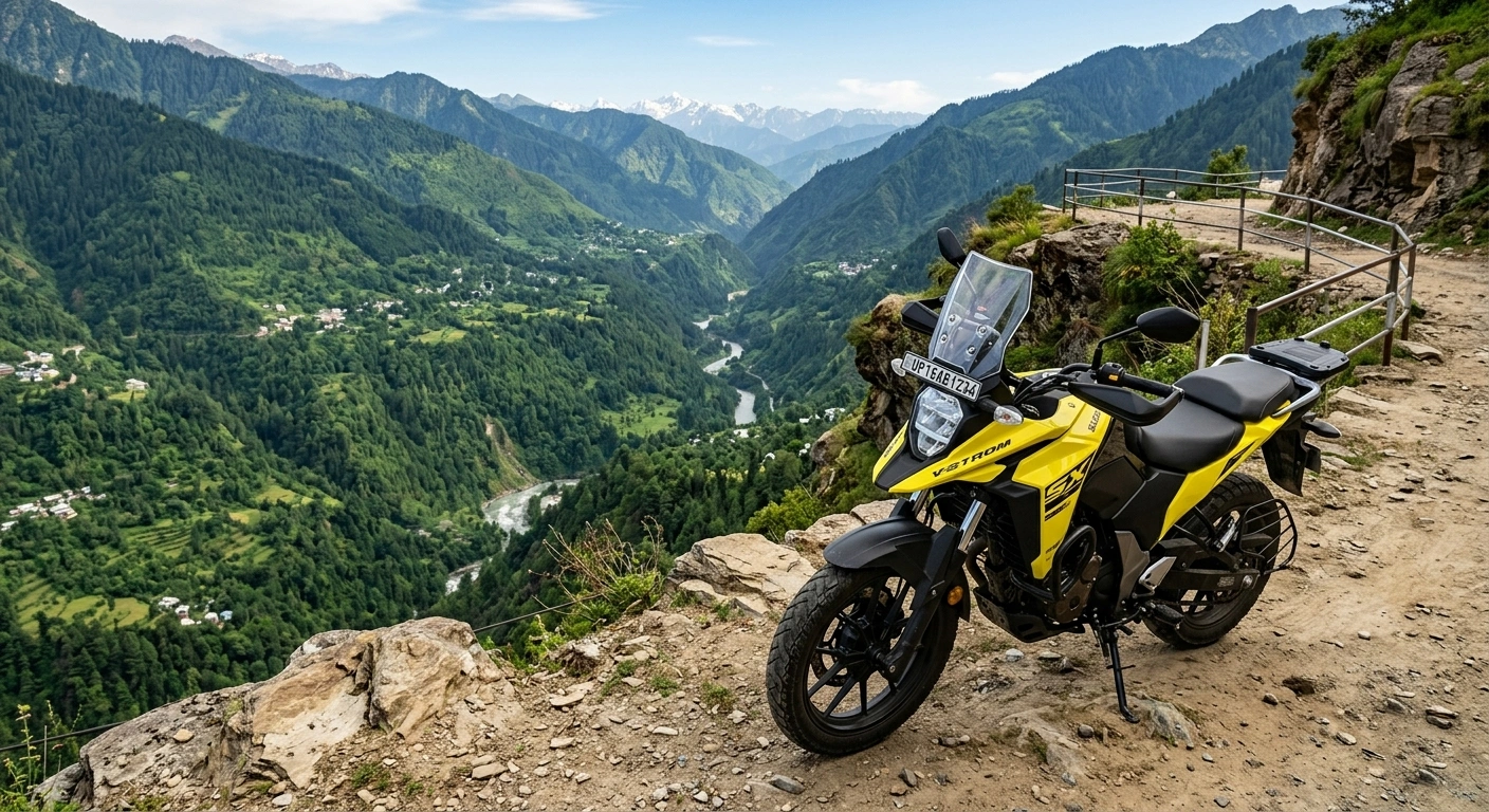 Suzuki V-Strom SX ride