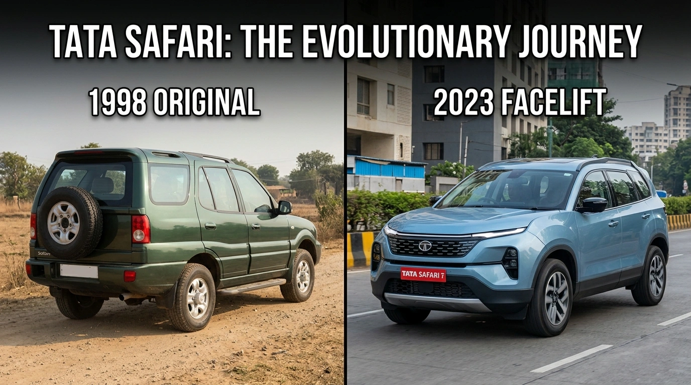 Tata Safari incredible evolutionary journey