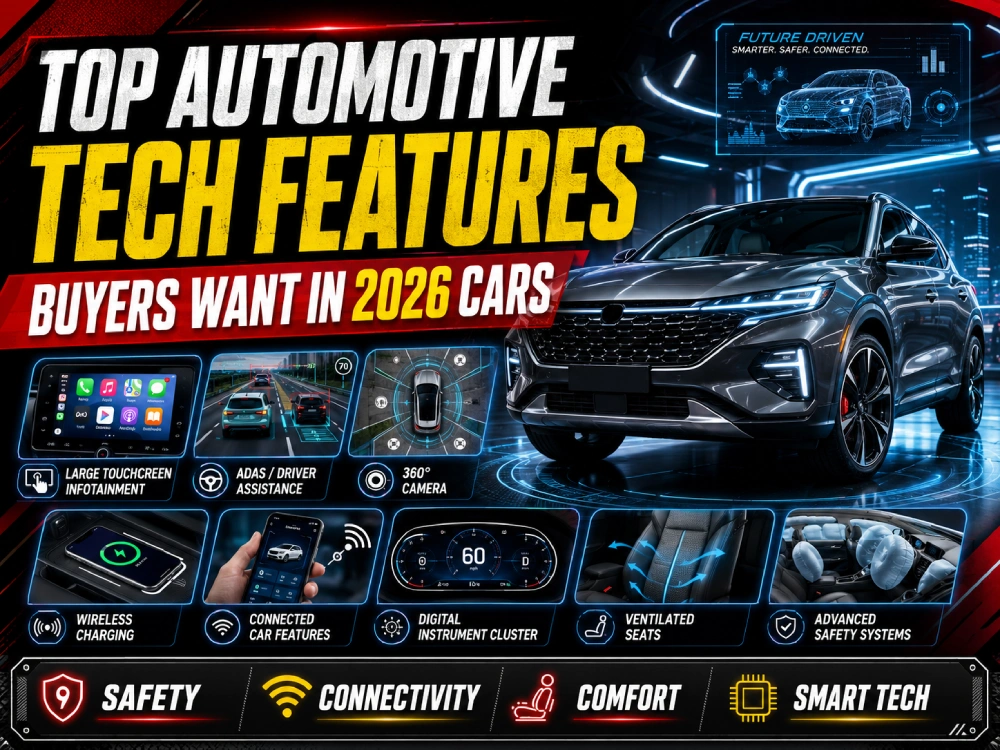 top automotive technology features buyers want in 2026 cars