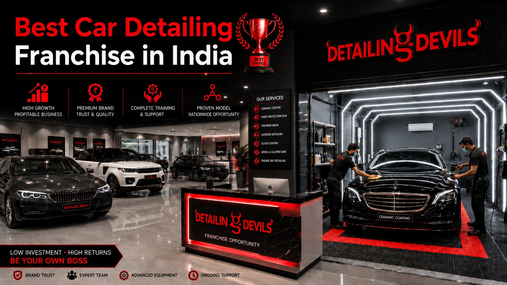 car detailing franchise business India