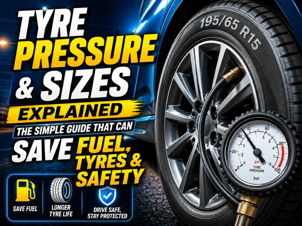 Car Tyre Pressure & Size Guide