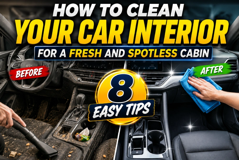 How to Clean Your Car Interior