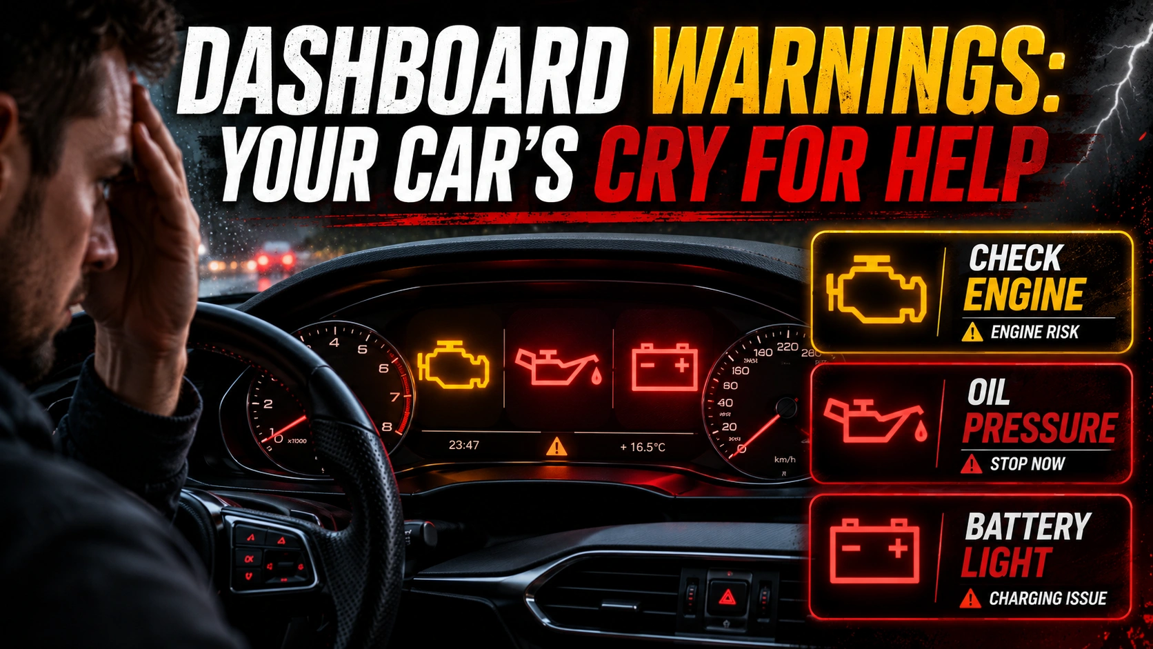 Car Dashboard Warning Lights Explained