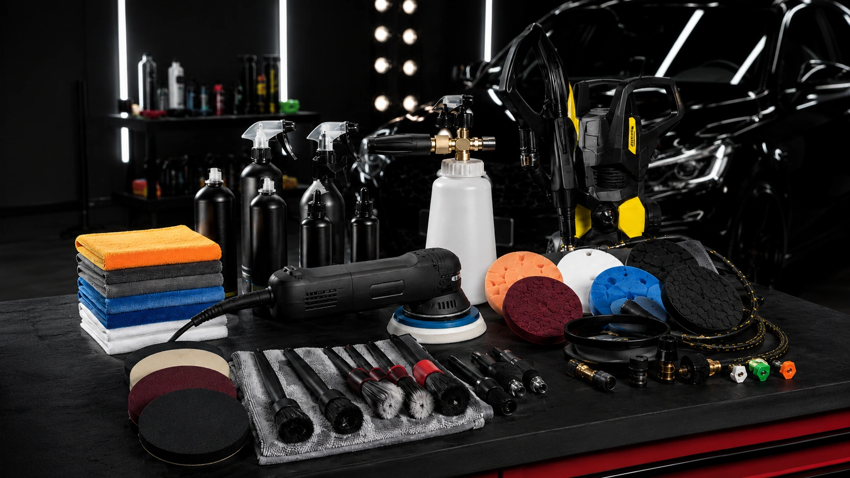 Top car detailing tools