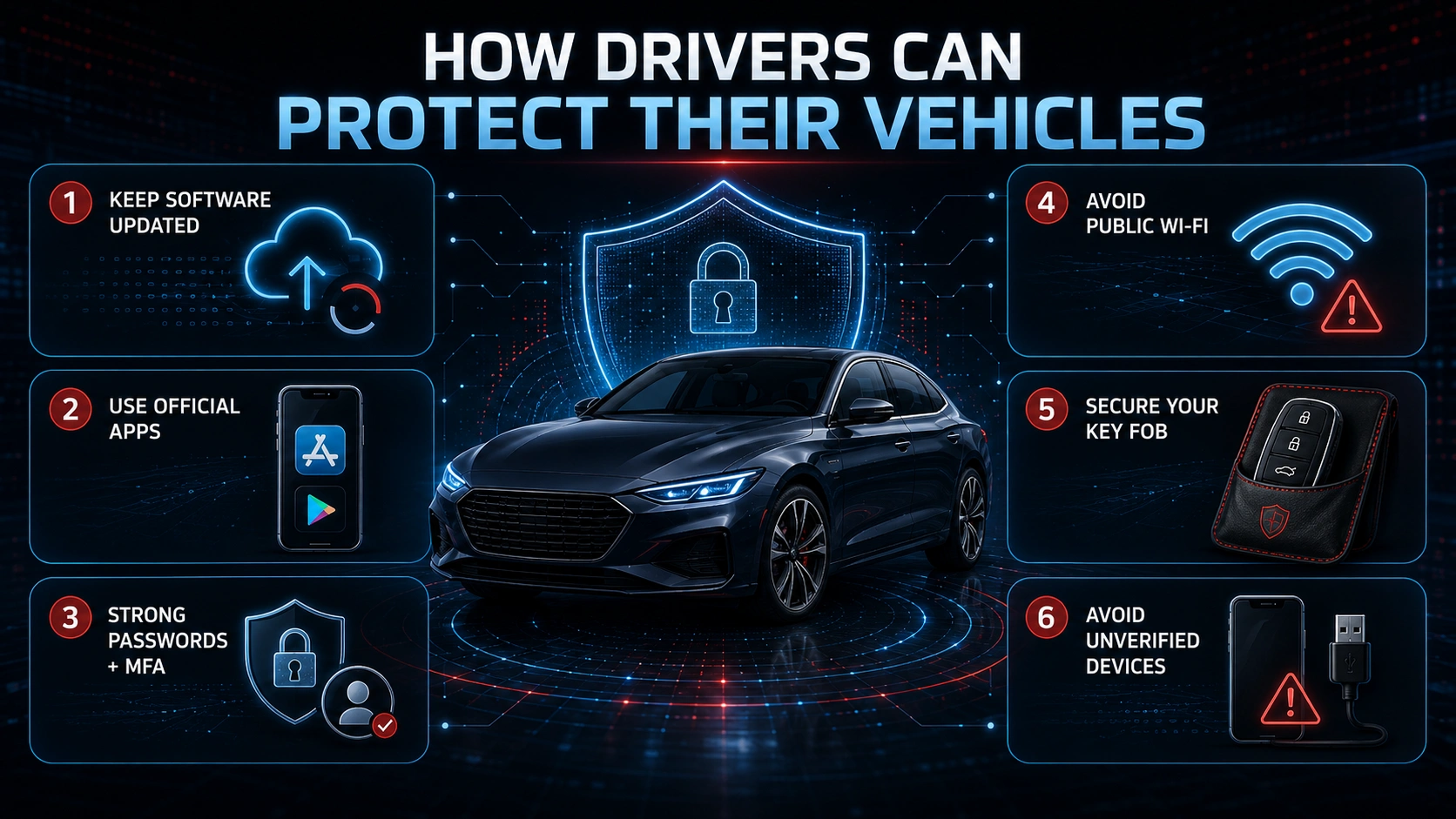 How Drivers Can Protect Their Vehicles cybersecurity