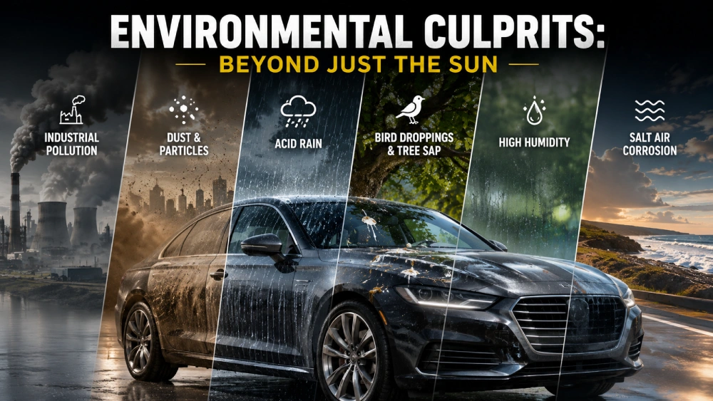 Environmental Damage to Car Paint