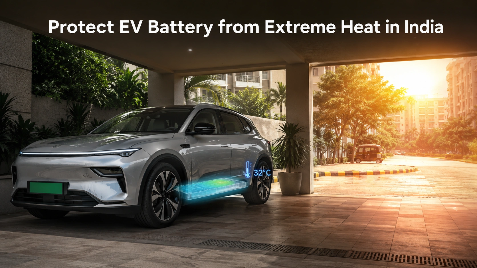 Protect EV battery from extreme heat in India