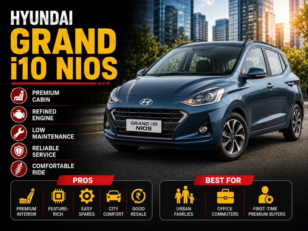 Hyundai Grand i10 Nios Pros and cons