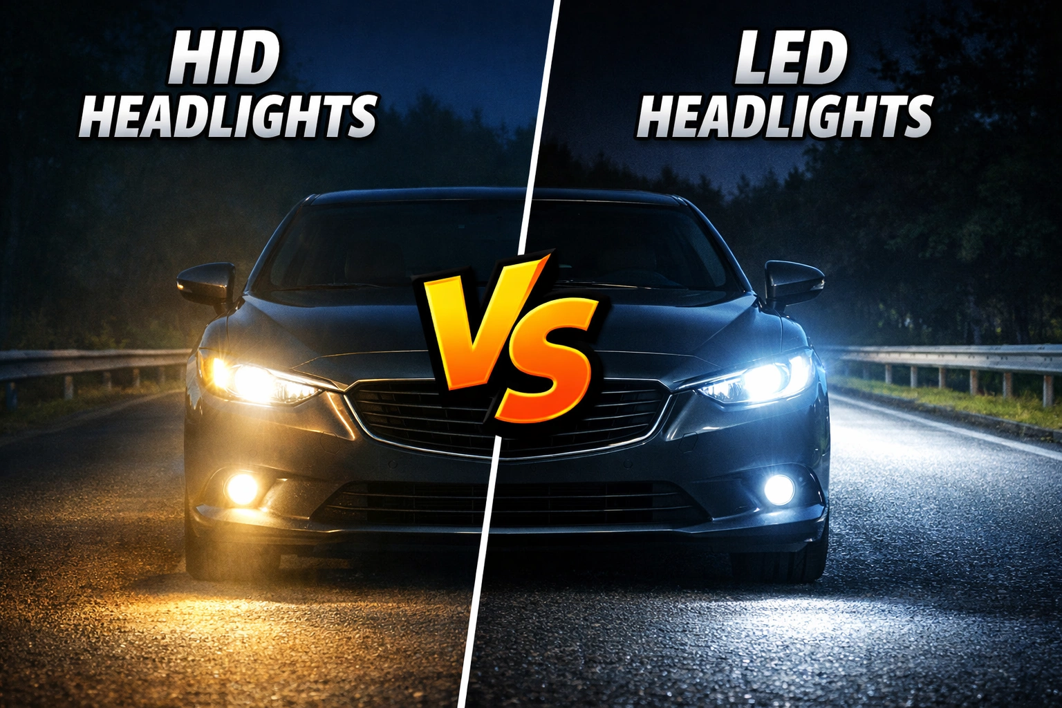 LED vs HID Headlights Comparison