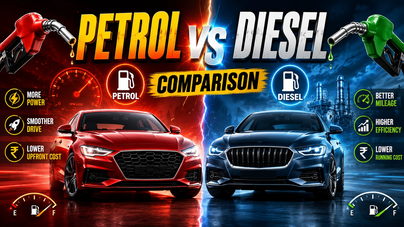 petrol vs diesel SUV comparison