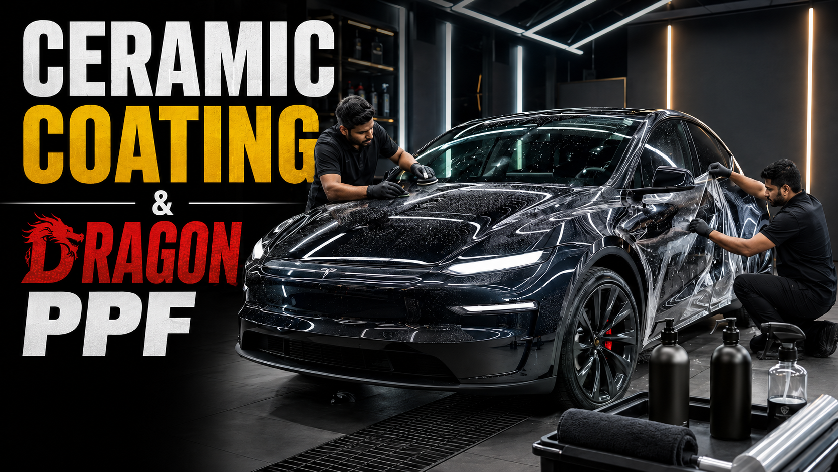 Dragon PPF and Ceramic Coating protection for daily commute cars