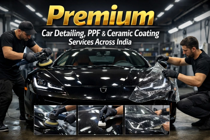 Premium Car Detailing, PPF & Ceramic Coating Services Across India