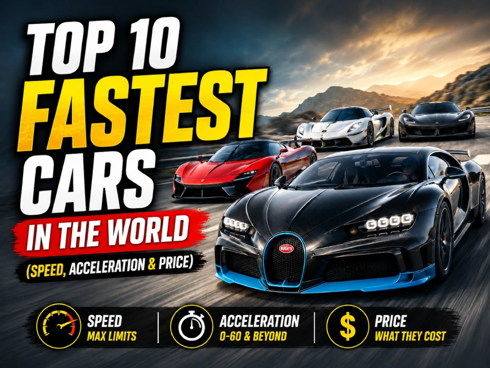 Top 10 Fastest Cars in the World 2026