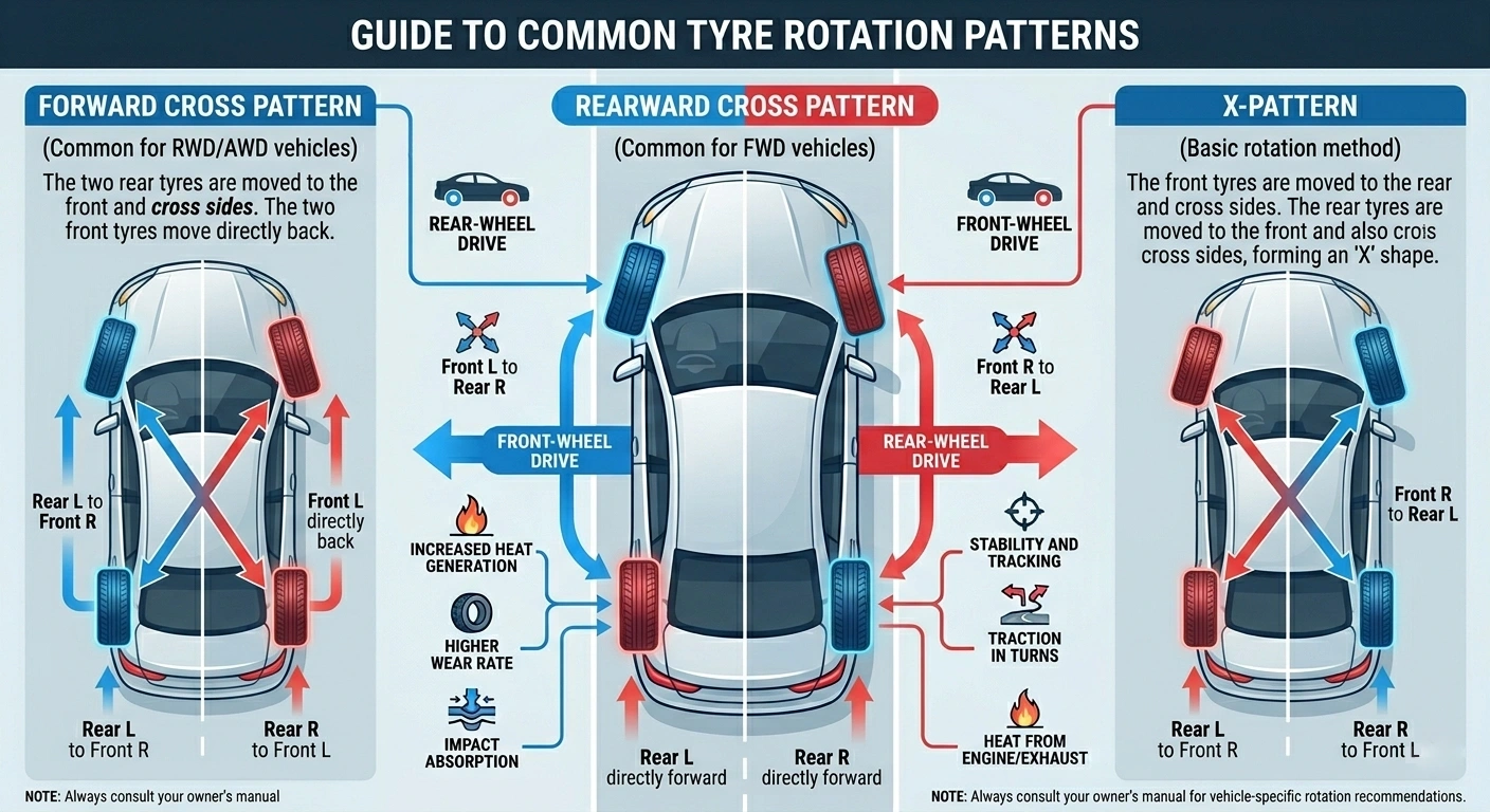 tyre roatation patterns