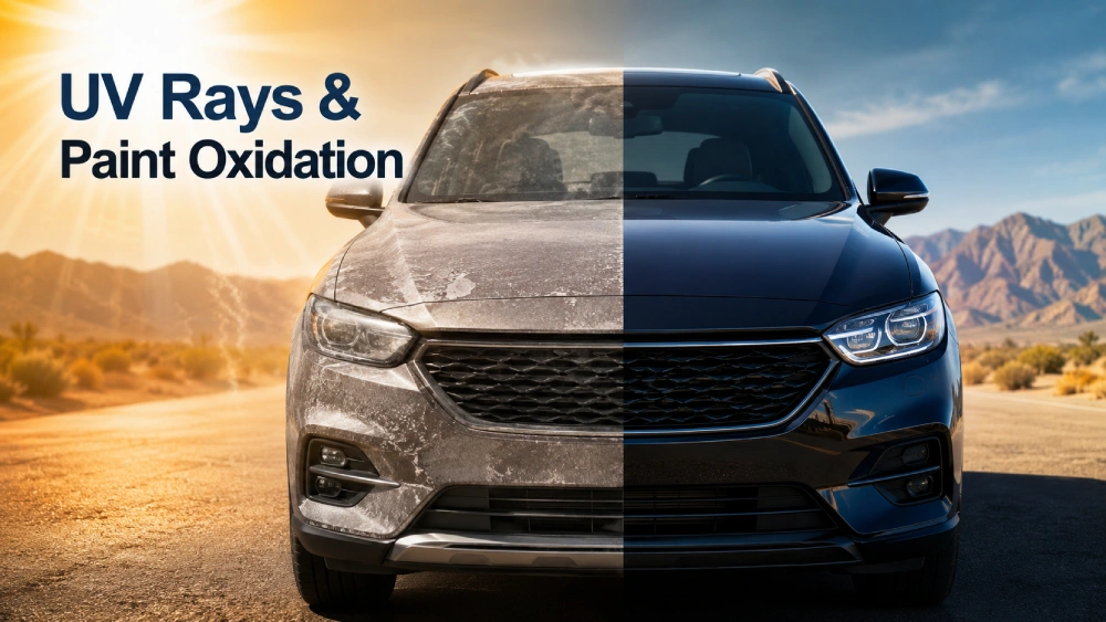 UV Rays Causing Car Paint Oxidation