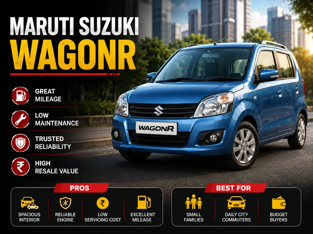 Maruti Suzuki WagonR Pros and cons